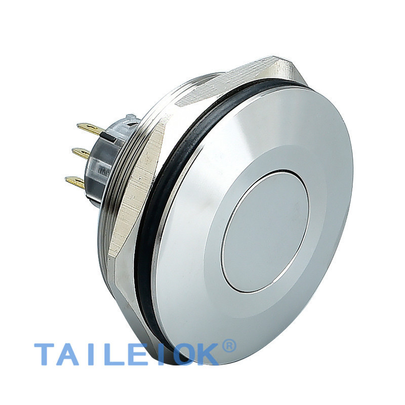 40mm Stainless Steel Metal Push Button Switch