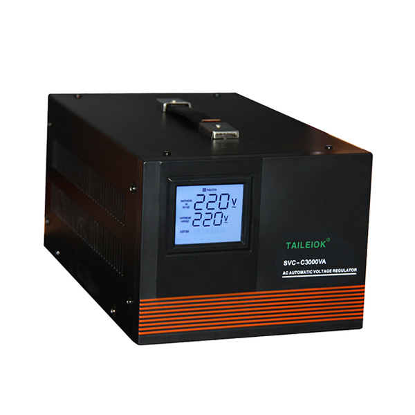 SVC-C Automatic Voltage Stabilizer LED meter display