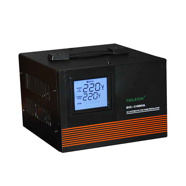 SVC-E Automatic Voltage Stabilizer LED meter display